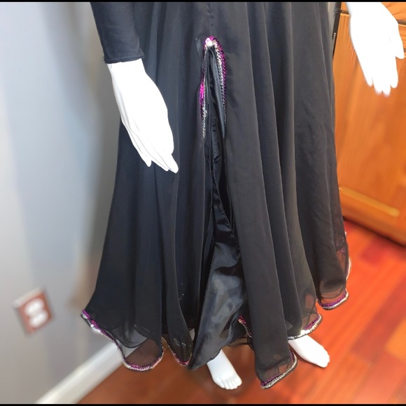 💜💃🏻 Smooth/Standard Ballroom Dance Dress 💃🏻❤️ - Picture 4 of 16